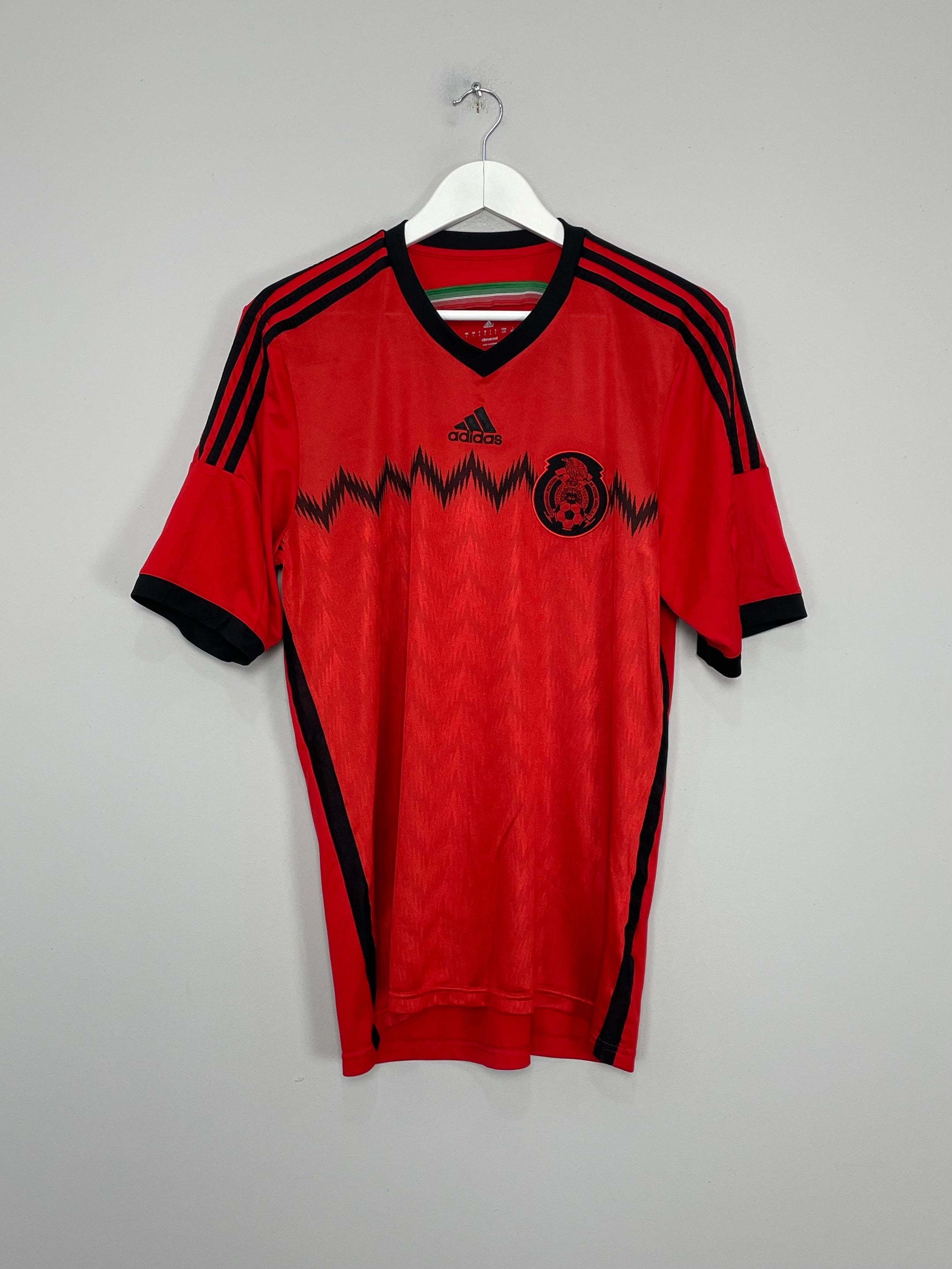 Shop 2014/15 MEXICO AWAY SHIRT (L) ADIDAS, classic football shirts, vintage football shirts & retro soccer jerseys at Cult Kits