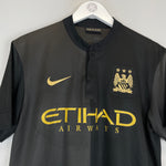 Shop 2013/14 MANCHESTER CITY KUN AGUERO #16 AWAY SHIRT (M) NIKE, classic football shirts, vintage football shirts & retro soccer jerseys at Cult Kits
