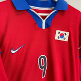 Shop 1998/01 SOUTH KOREA D H KIM #9 HOME SHIRT (XL) NIKE, classic football shirts, vintage football shirts & retro soccer jerseys at Cult Kits