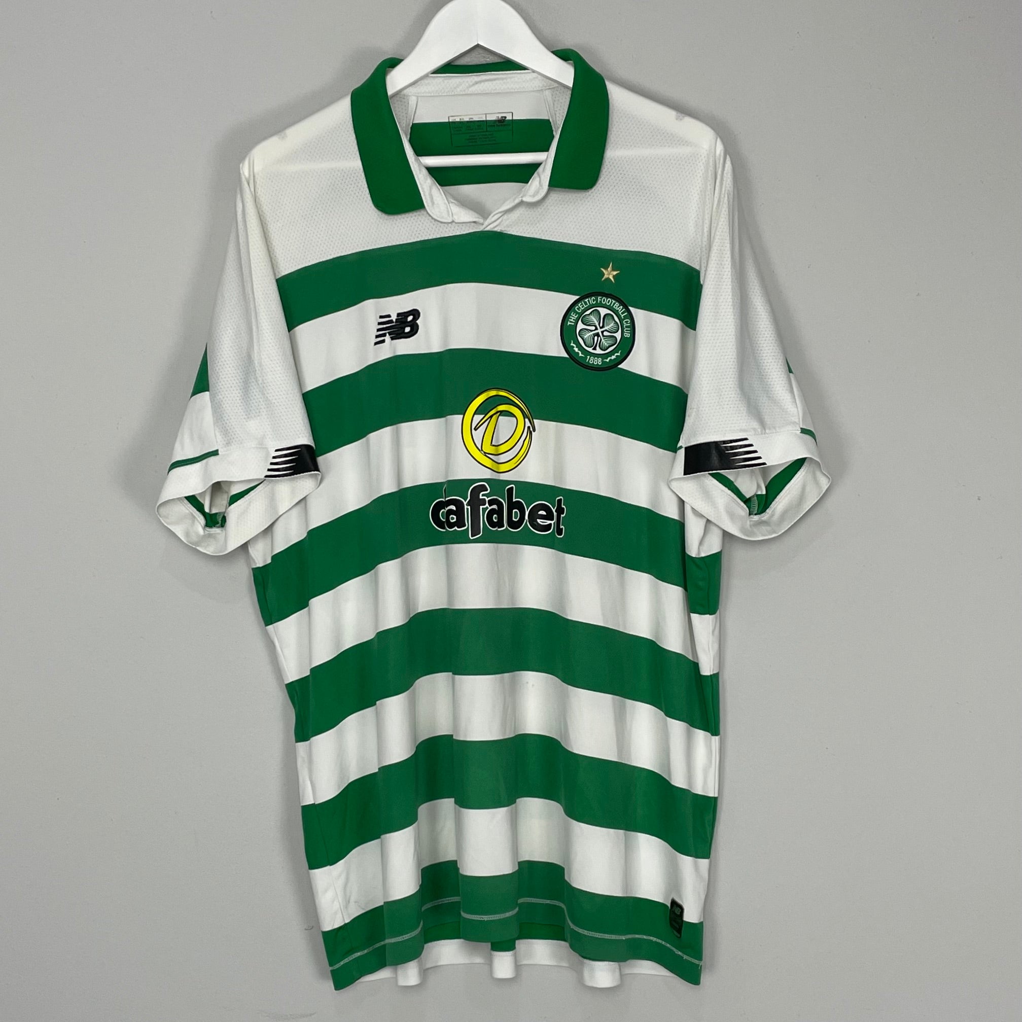 Shop 2019/20 CELTIC HOME SHIRT (XXL) NEW BALANCE, classic football shirts, vintage football shirts & retro soccer jerseys at Cult Kits