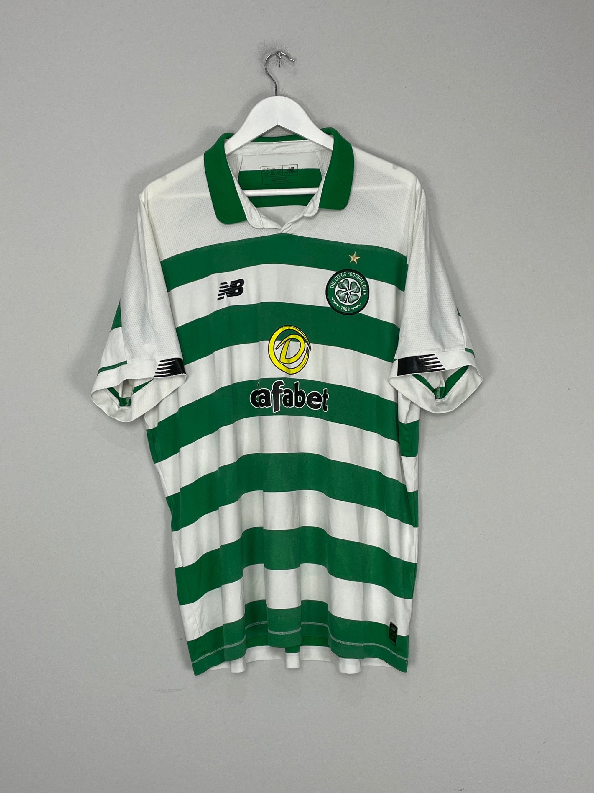 Shop 2019/20 CELTIC HOME SHIRT (XXL) NEW BALANCE, classic football shirts, vintage football shirts & retro soccer jerseys at Cult Kits
