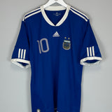 2010/11 ARGENTINA MESSI #10 AWAY SHIRT (XL) ADIDAS