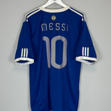 2010/11 ARGENTINA MESSI #10 AWAY SHIRT (XL) ADIDAS