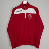 Shop 2017/18 MONZA 1/4 ZIP JACKET (L) MACRON, classic football shirts, vintage football shirts & retro soccer jerseys at Cult Kits