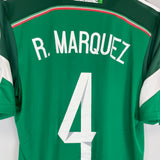 Shop 2014/15 MEXICO R.MARQUEZ #4 HOME SHIRT (M) ADIDAS, classic football shirts, vintage football shirts & retro soccer jerseys at Cult Kits