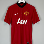 Shop 2013/14 MANCHESTER UNITED GIGGS #11 HOME SHIRT (M) NIKE, classic football shirts, vintage football shirts & retro soccer jerseys at Cult Kits