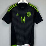 2015/16 MEXICO CHICHARITO #14 AWAY SHIRT (M) ADIDAS