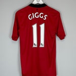 Shop 2013/14 MANCHESTER UNITED GIGGS #11 HOME SHIRT (M) NIKE, classic football shirts, vintage football shirts & retro soccer jerseys at Cult Kits