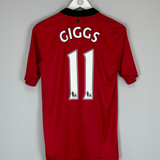 Shop 2013/14 MANCHESTER UNITED GIGGS #11 HOME SHIRT (M) NIKE, classic football shirts, vintage football shirts & retro soccer jerseys at Cult Kits