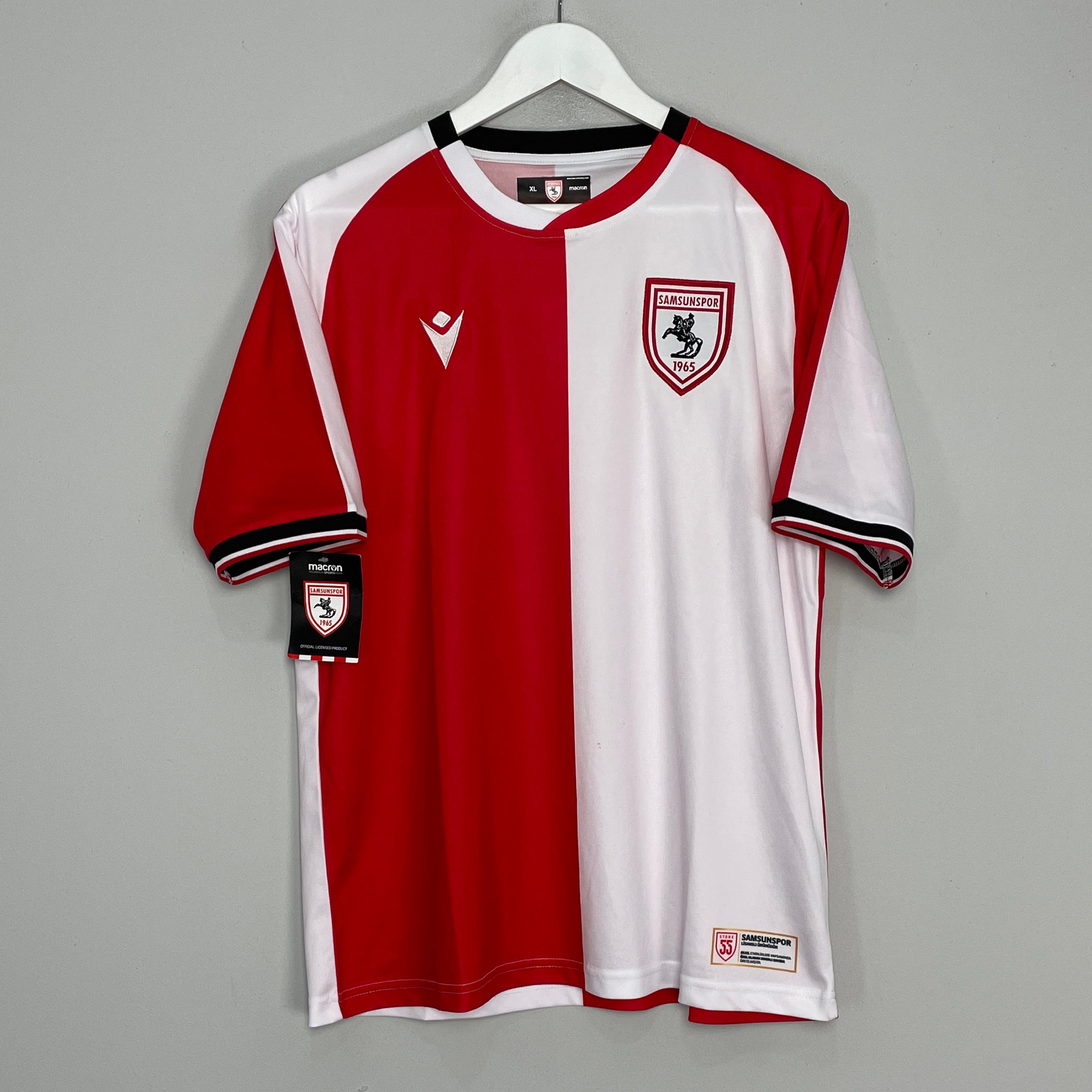 Shop 2020/21 SAMSUNSPOR *BNWT* AWAY SHIRT (XL) MACRON, classic football shirts, vintage football shirts & retro soccer jerseys at Cult Kits