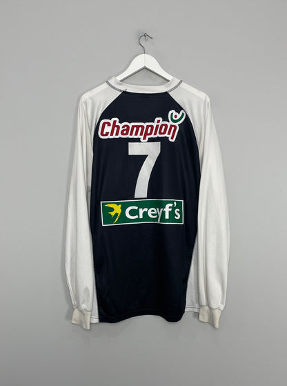 2006/07 SPORTING CHARLEROI #7 L/S HOME SHIRT (4XL) ERREA