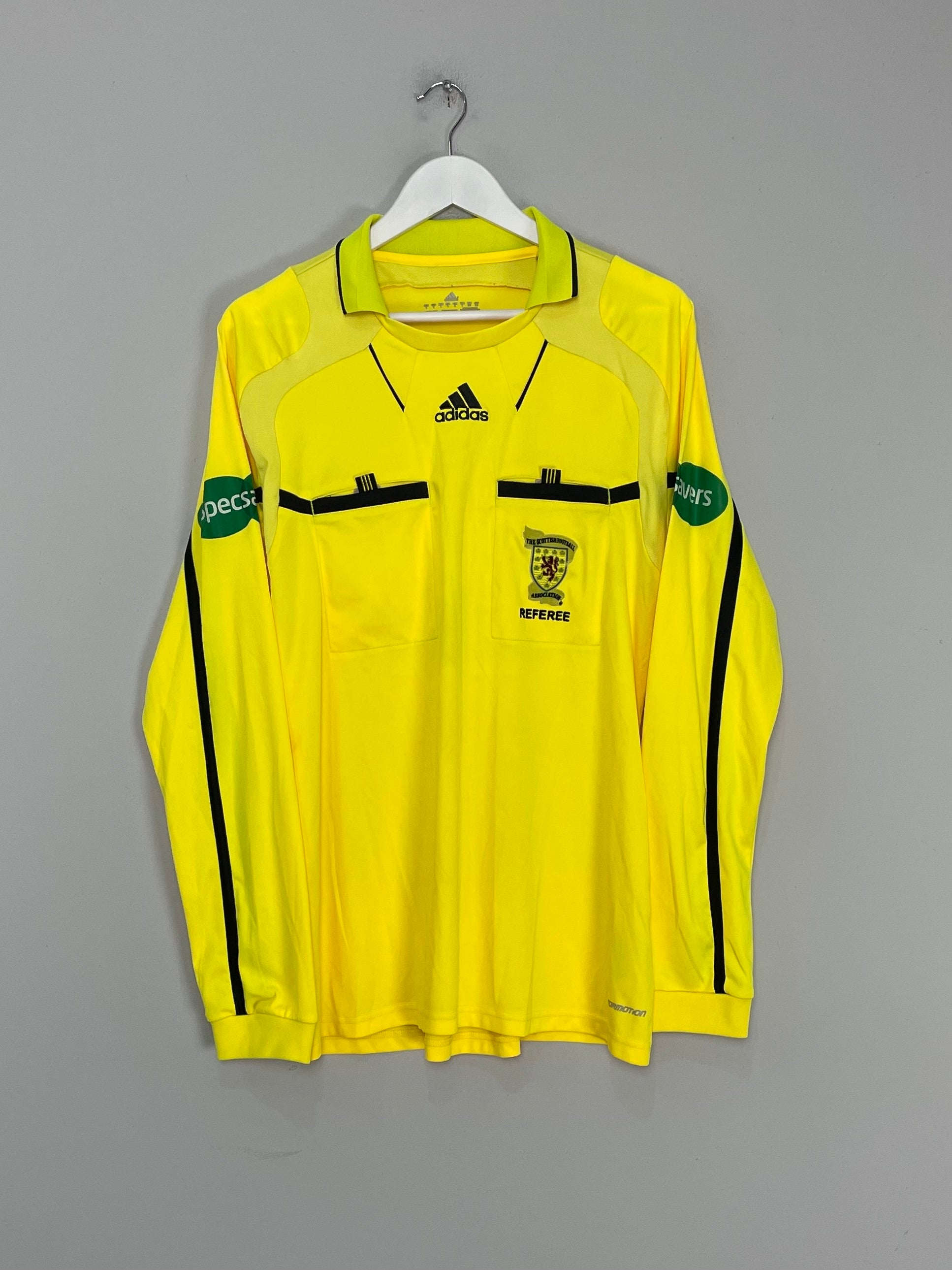 Shop 2012/13 SCOTTISH FA REFEREE SHIRT (L) ADIDAS, classic football shirts, vintage football shirts & retro soccer jerseys at Cult Kits