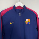 Shop 2014/15 BARCELONA TRACK JACKET (L) NIKE, classic football shirts, vintage football shirts & retro soccer jerseys at Cult Kits