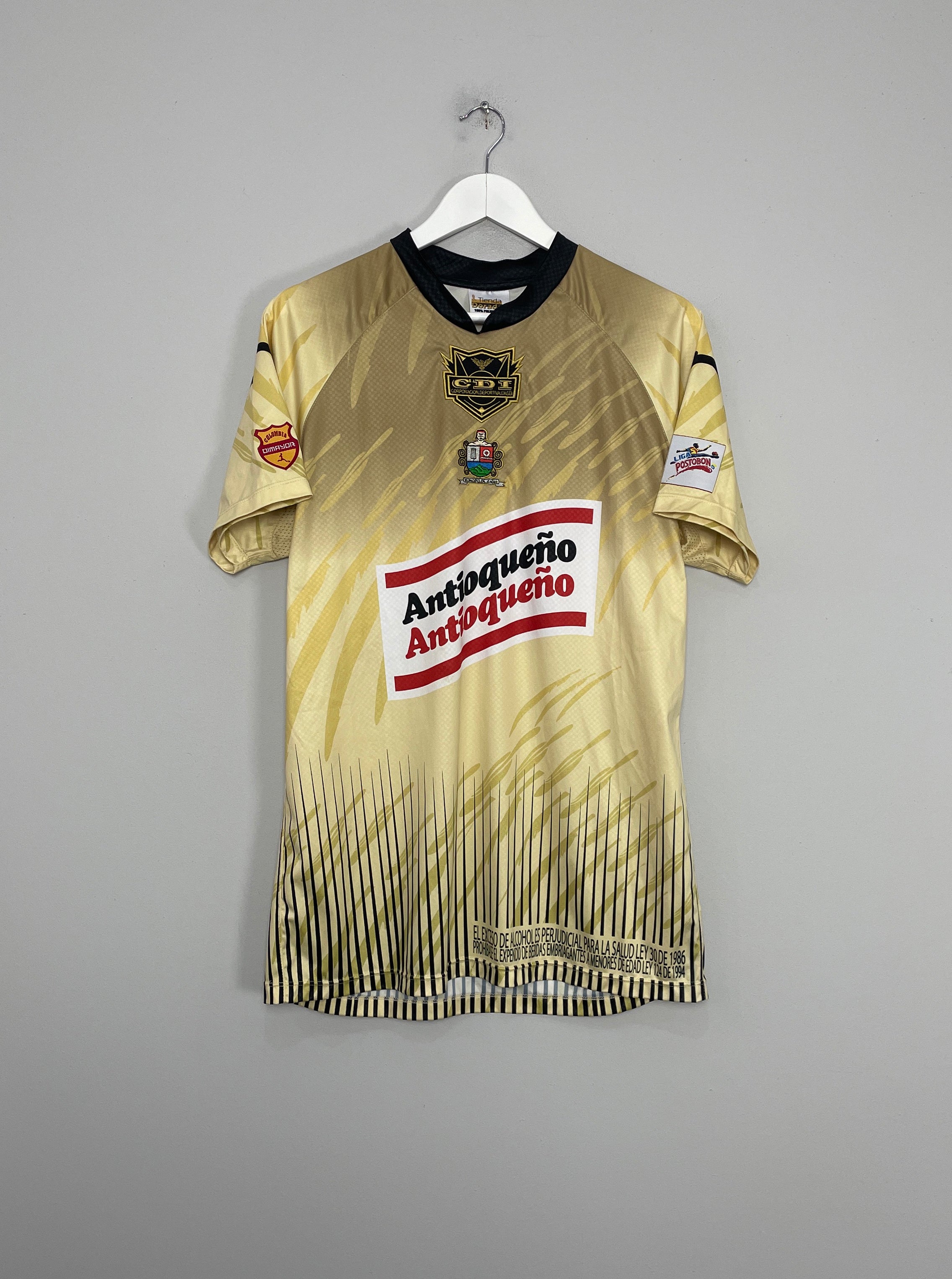 Shop 2009/10 CD ITAGUI #24 HOME SHIRT (L) DORADA, classic football shirts, vintage football shirts & retro soccer jerseys at Cult Kits