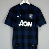 Shop 2013/14 MANCHESTER UNITED V.PERSIE #20 AWAY SHIRT (M) NIKE, classic football shirts, vintage football shirts & retro soccer jerseys at Cult Kits