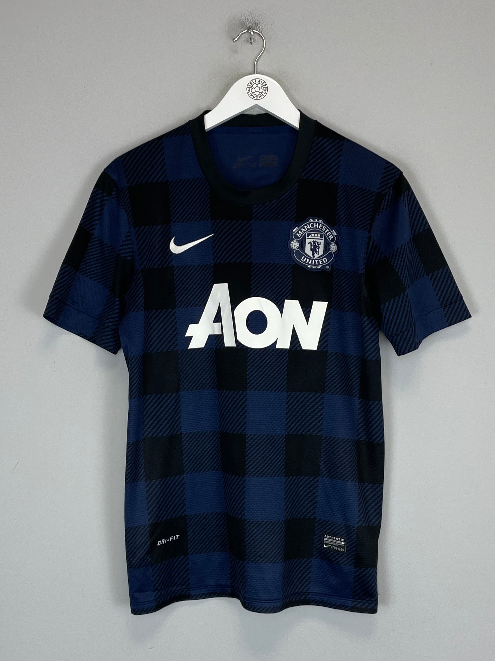 Shop 2013/14 MANCHESTER UNITED V.PERSIE #20 AWAY SHIRT (M) NIKE, classic football shirts, vintage football shirts & retro soccer jerseys at Cult Kits