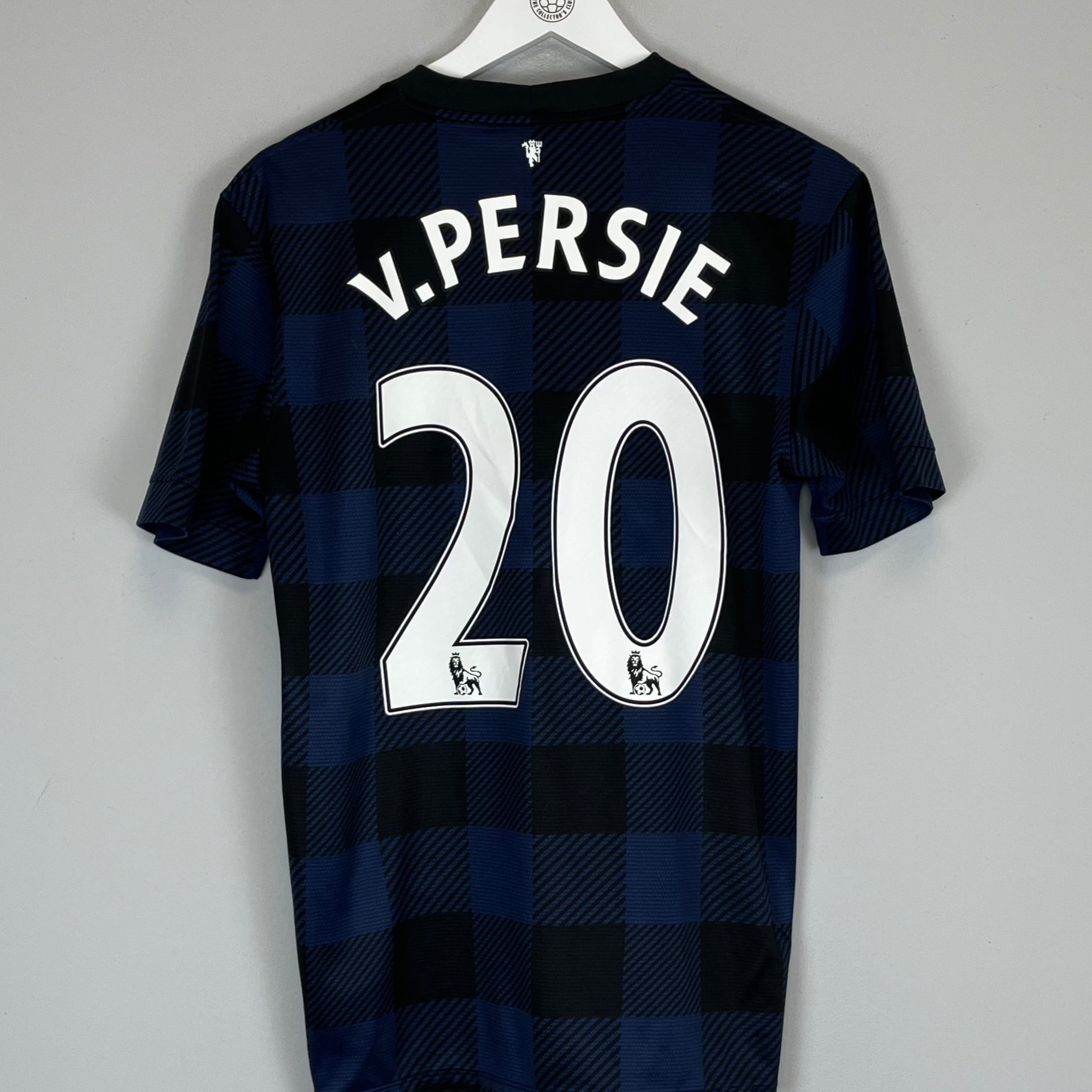 Shop 2013/14 MANCHESTER UNITED V.PERSIE #20 AWAY SHIRT (M) NIKE, classic football shirts, vintage football shirts & retro soccer jerseys at Cult Kits