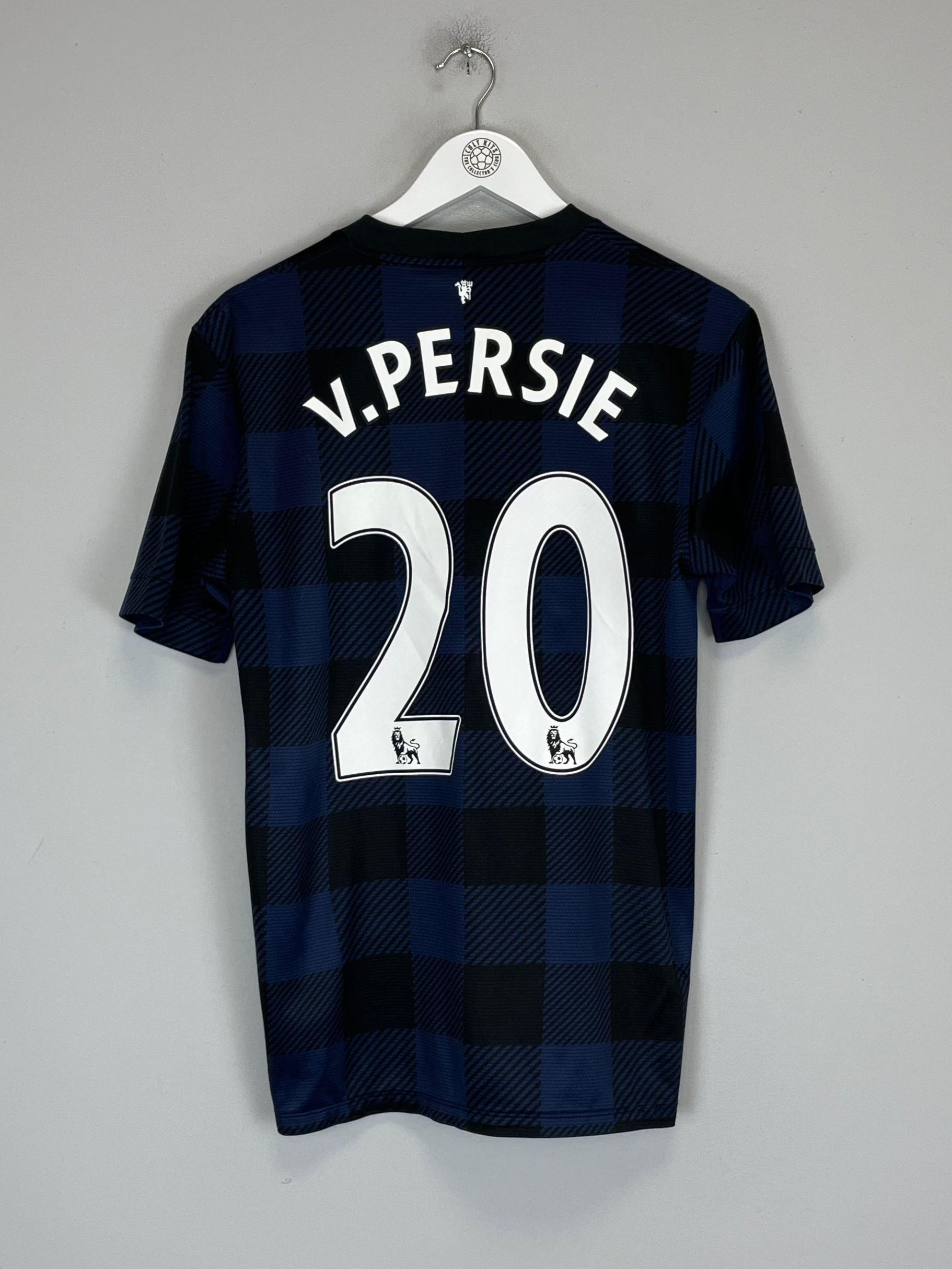 Shop 2013/14 MANCHESTER UNITED V.PERSIE #20 AWAY SHIRT (M) NIKE, classic football shirts, vintage football shirts & retro soccer jerseys at Cult Kits