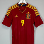 Shop 2011/12 SPAIN TORRES #9 HOME SHIRT (L) ADIDAS, classic football shirts, vintage football shirts & retro soccer jerseys at Cult Kits