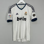 Shop 2012/13 REAL MADRID ALONSO #14 HOME SHIRT (S) ADIDAS, classic football shirts, vintage football shirts & retro soccer jerseys at Cult Kits