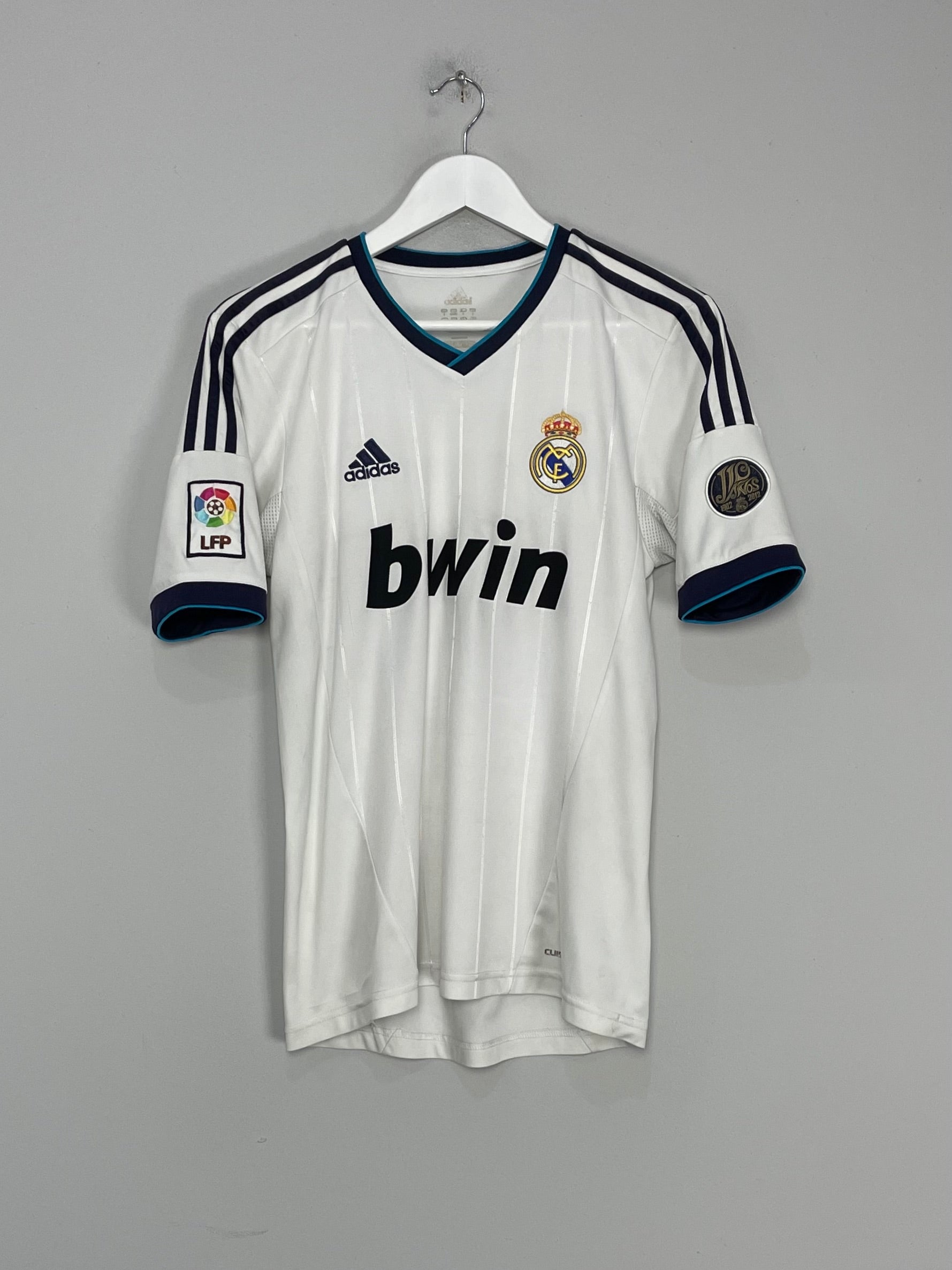 Shop 2012/13 REAL MADRID ALONSO #14 HOME SHIRT (S) ADIDAS, classic football shirts, vintage football shirts & retro soccer jerseys at Cult Kits