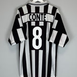 2001/02 JUVENTUS CONTE #8 HOME SHIRT (XL) LOTTO