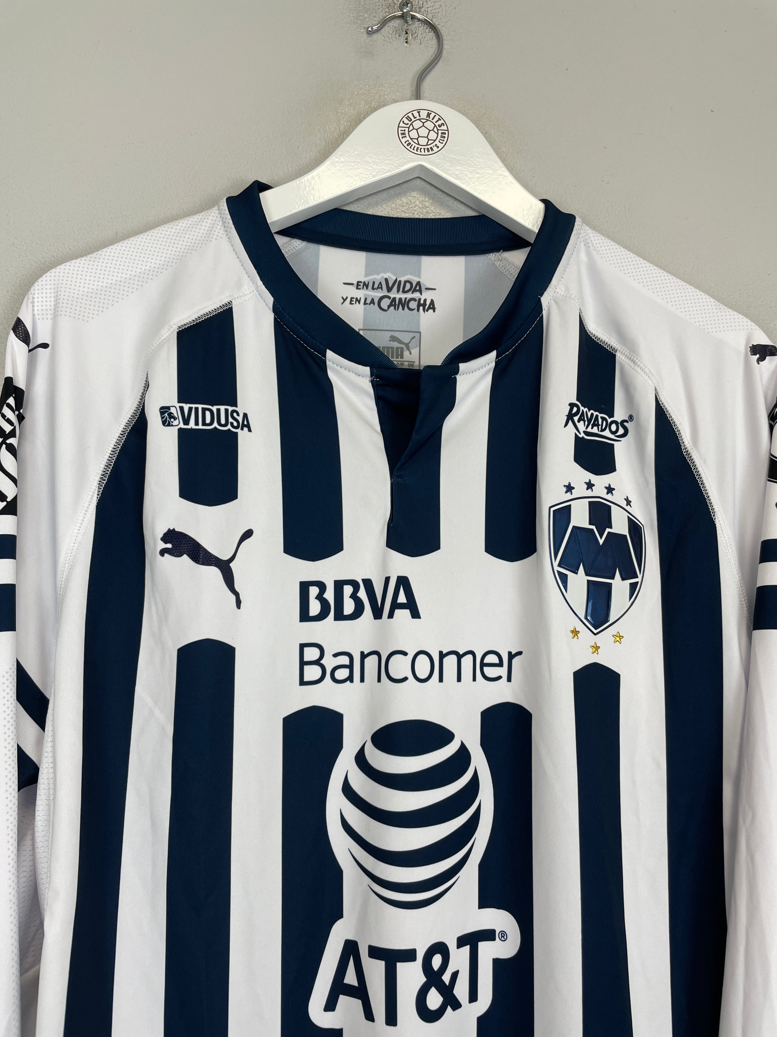 Shop 2018/19 MONTERREY L/S HOME SHIRT (XL) PUMA, classic football shirts, vintage football shirts & retro soccer jerseys at Cult Kits