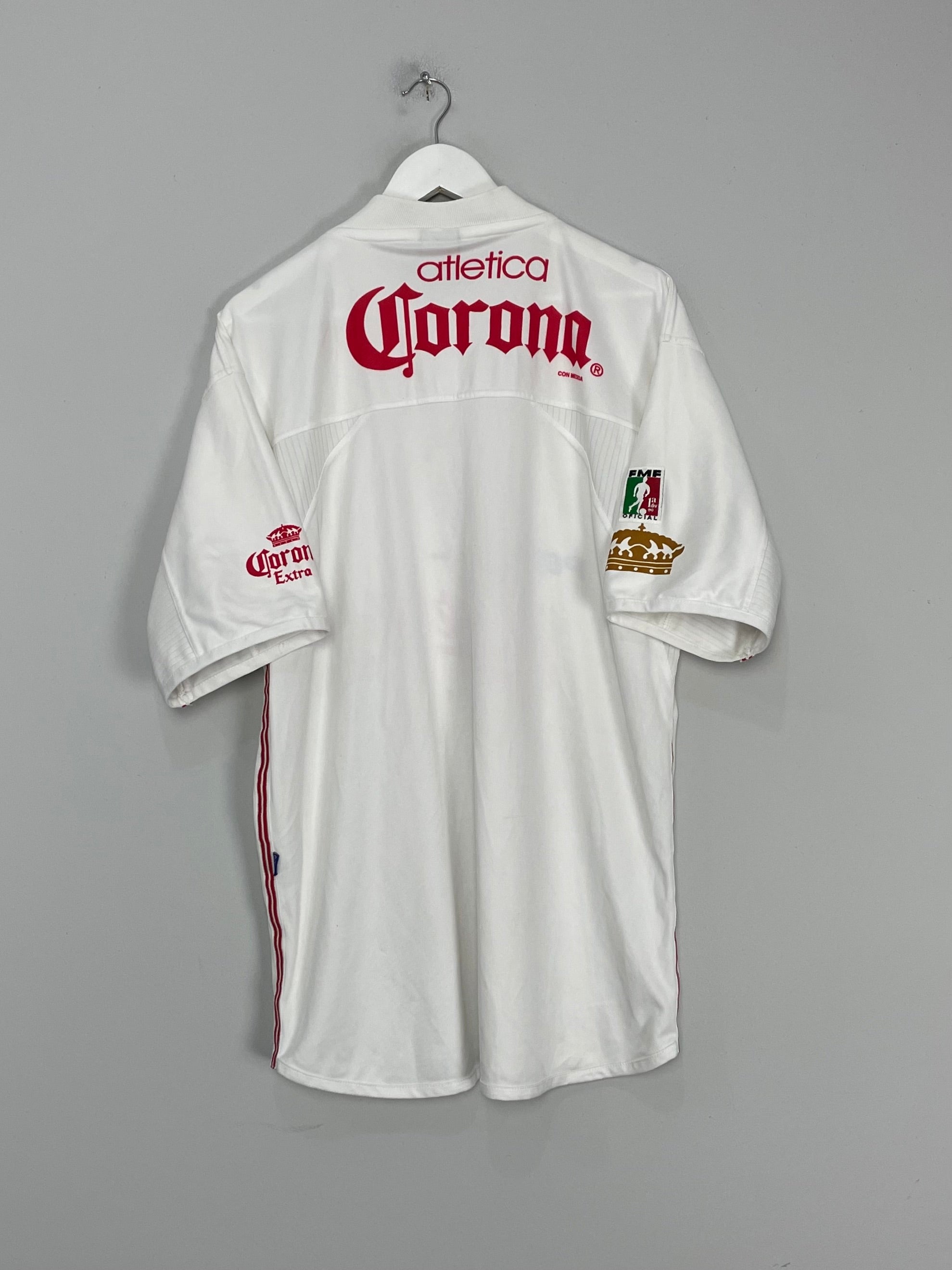 Shop 2000/01 TOLUCA AWAY SHIRT (L) ATLETICA, classic football shirts, vintage football shirts & retro soccer jerseys at Cult Kits