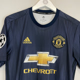 Shop 2018/19 MANCHESTER UNITED POGBA #6 C/L THIRD SHIRT (M) ADIDAS, classic football shirts, vintage football shirts & retro soccer jerseys at Cult Kits