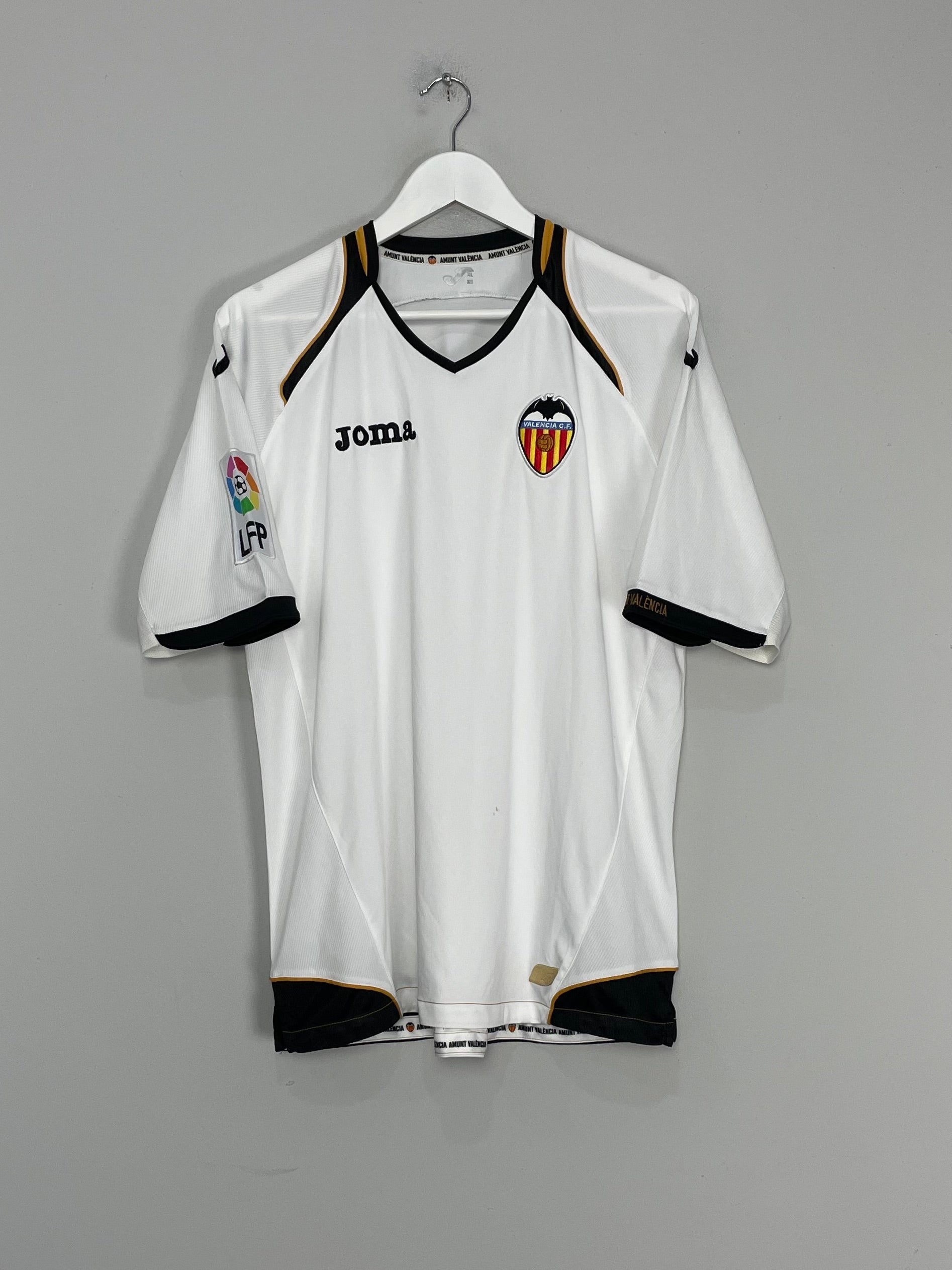 2011/12 VALENCIA HOME SHIRT (XL) JOMA