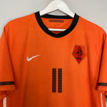 Shop 2010/11 NETHERLANDS ROBBEN #11 HOME SHIRT (XL) NIKE, classic football shirts, vintage football shirts & retro soccer jerseys at Cult Kits