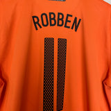 Shop 2010/11 NETHERLANDS ROBBEN #11 HOME SHIRT (XL) NIKE, classic football shirts, vintage football shirts & retro soccer jerseys at Cult Kits
