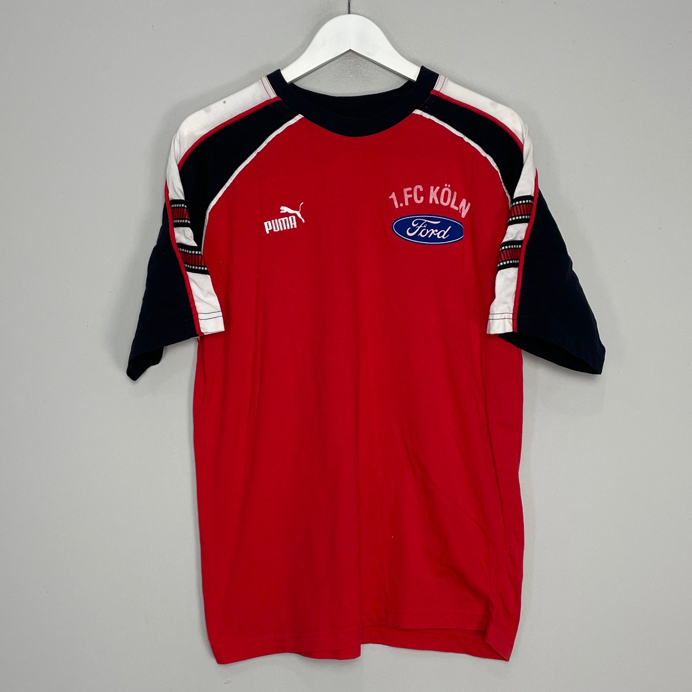 Shop 2001/02 COLOGNE TRAINING SHIRT (M) PUMA, classic football shirts, vintage football shirts & retro soccer jerseys at Cult Kits