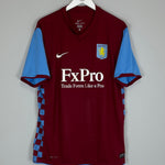 Shop 2010/11 ASTON VILLA HESKEY #18 HOME SHIRT (XL) NIKE, classic football shirts, vintage football shirts & retro soccer jerseys at Cult Kits