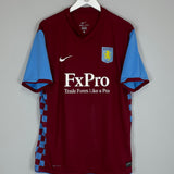 Shop 2010/11 ASTON VILLA HESKEY #18 HOME SHIRT (XL) NIKE, classic football shirts, vintage football shirts & retro soccer jerseys at Cult Kits