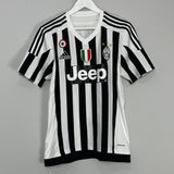Shop 2015/16 JUVENTUS MORATA #9 HOME SHIRT (M) ADIDAS, classic football shirts, vintage football shirts & retro soccer jerseys at Cult Kits