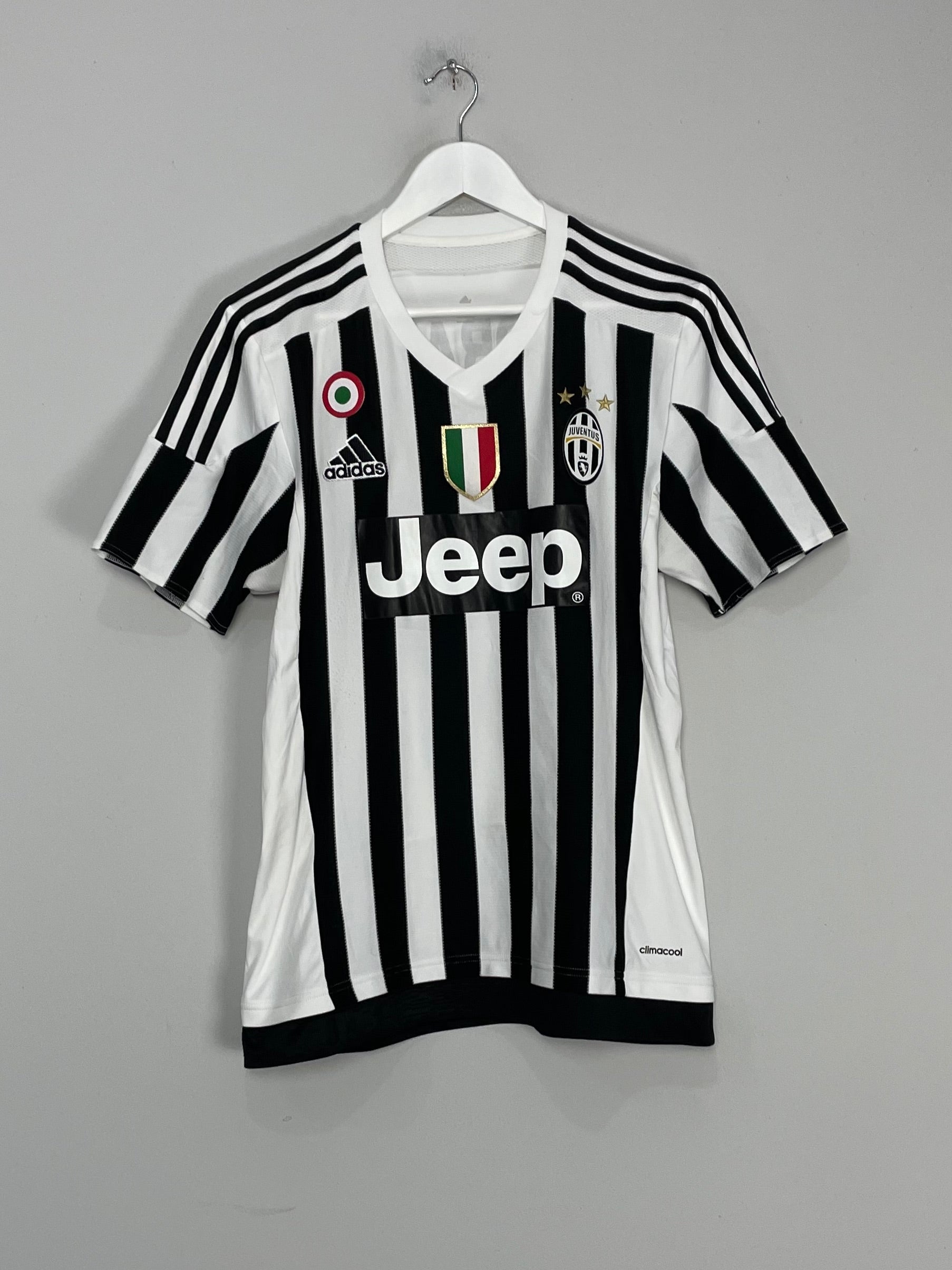 Shop 2015/16 JUVENTUS MORATA #9 HOME SHIRT (M) ADIDAS, classic football shirts, vintage football shirts & retro soccer jerseys at Cult Kits