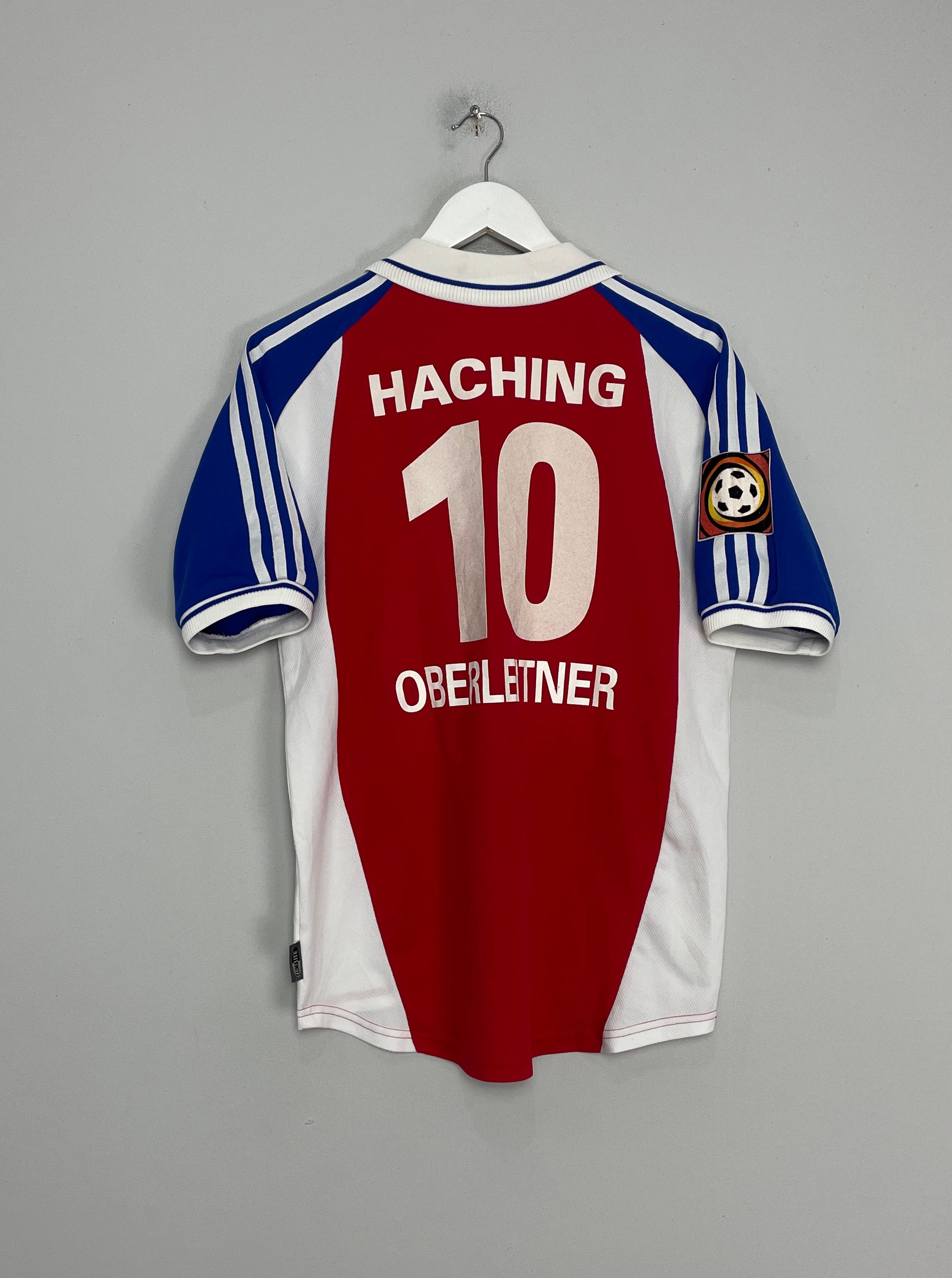 Shop 2000/02 UNTERHACHING OBERLEITNER #10 HOME SHIRT (S) ADIDAS, classic football shirts, vintage football shirts & retro soccer jerseys at Cult Kits