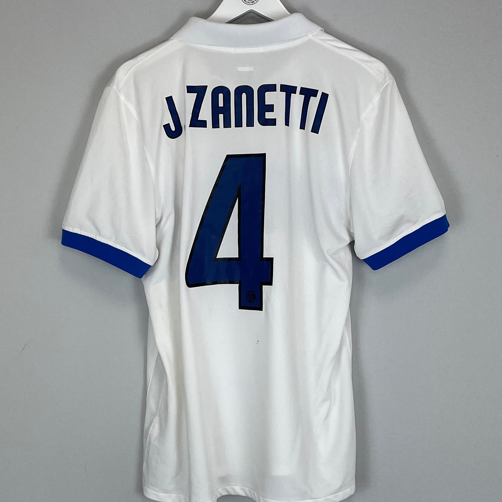 2009/10 INTER MILAN J.ZANETTI #4 AWAY SHIRT (L) NIKE – Cult Kits