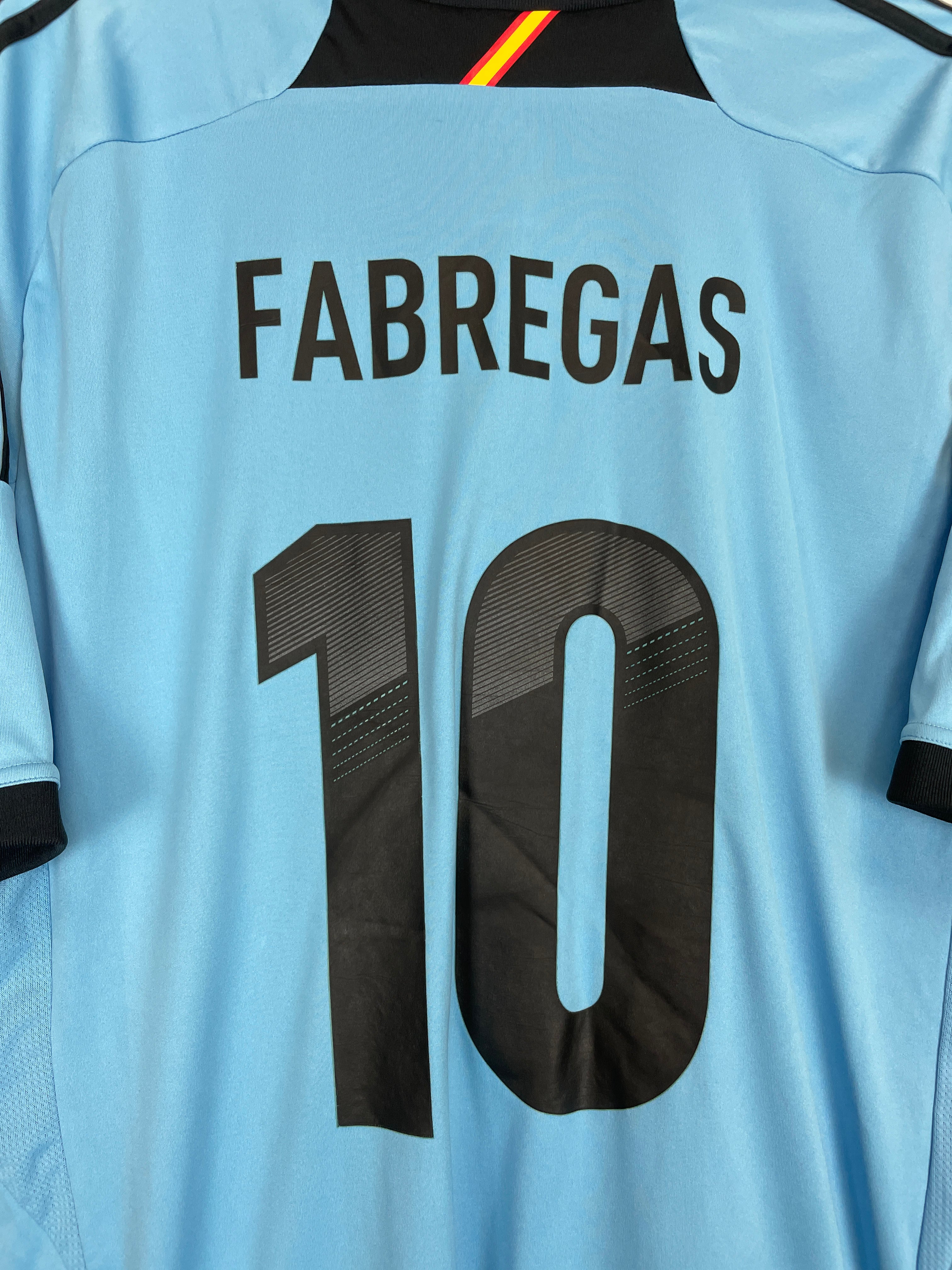 Shop 2012/14 SPAIN FABREGAS #10 AWAY SHIRT (XXL) ADIDAS, classic football shirts, vintage football shirts & retro soccer jerseys at Cult Kits