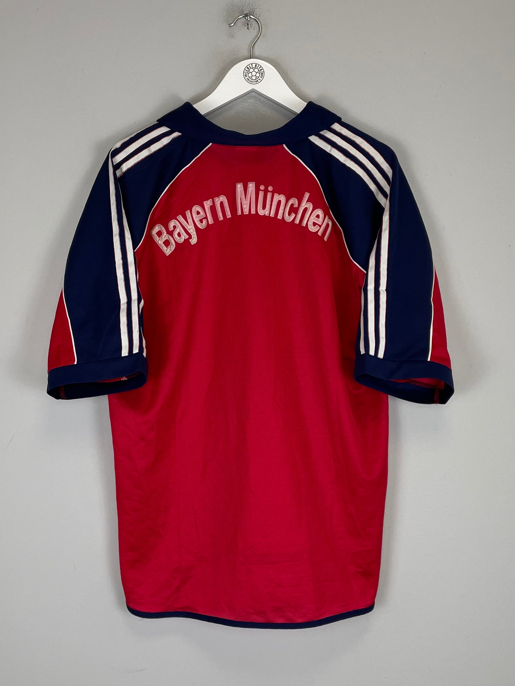 Shop 1999/01 BAYERN MUNICH HOME SHIRT (L) ADIDAS, classic football shirts, vintage football shirts & retro soccer jerseys at Cult Kits