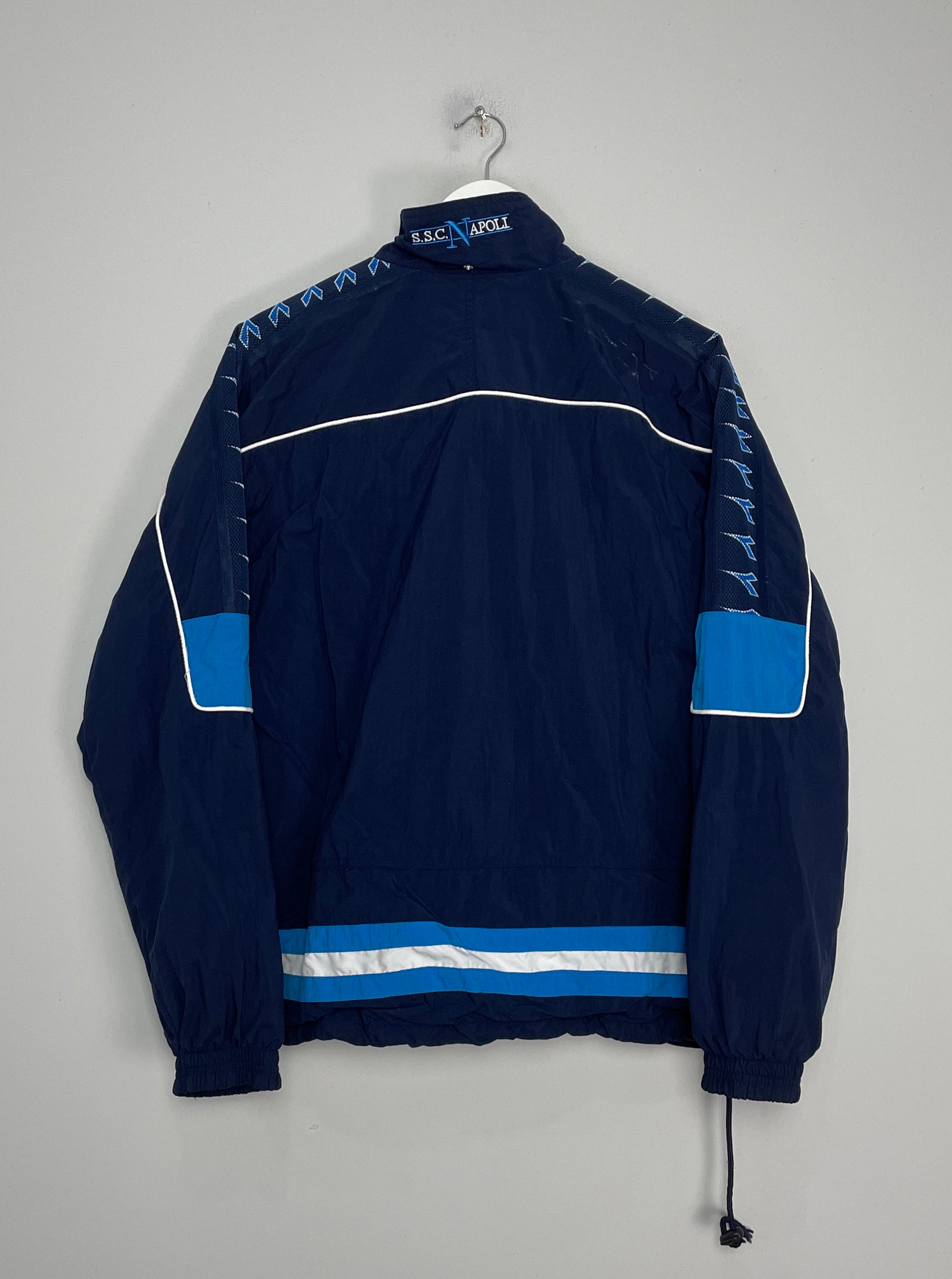 Shop 2000 NAPOLI TRACK JACKET (L) DIADORA, classic football shirts, vintage football shirts & retro soccer jerseys at Cult Kits