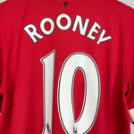 Shop 2014/15 MANCHESTER UNITED ROONEY #10 HOME SHIRT (L) ADIDAS, classic football shirts, vintage football shirts & retro soccer jerseys at Cult Kits