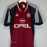 2001/02 BAYERN MUNICH HOME SHIRT (M) ADIDAS