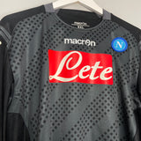 2010/11 NAPOLI IEZZO #1 GK SHIRT (XXL) MACRON