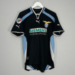 Shop 2000/01 LAZIO NEDVED #18 AWAY SHIRT (M) PUMA, classic football shirts, vintage football shirts & retro soccer jerseys at Cult Kits