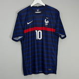 Shop 2020/21 FRANCE MBAPPE #10 HOME SHIRT (L) NIKE, classic football shirts, vintage football shirts & retro soccer jerseys at Cult Kits