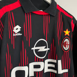 Shop 1996/97 AC MILAN GK SHIRT (XL) LOTTO, classic football shirts, vintage football shirts & retro soccer jerseys at Cult Kits