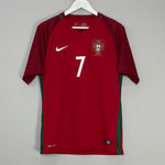 Shop 2016/17 PORTUGAL RONALDO #7 HOME SHIRT (M) NIKE, classic football shirts, vintage football shirts & retro soccer jerseys at Cult Kits