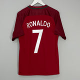 Shop 2016/17 PORTUGAL RONALDO #7 HOME SHIRT (M) NIKE, classic football shirts, vintage football shirts & retro soccer jerseys at Cult Kits